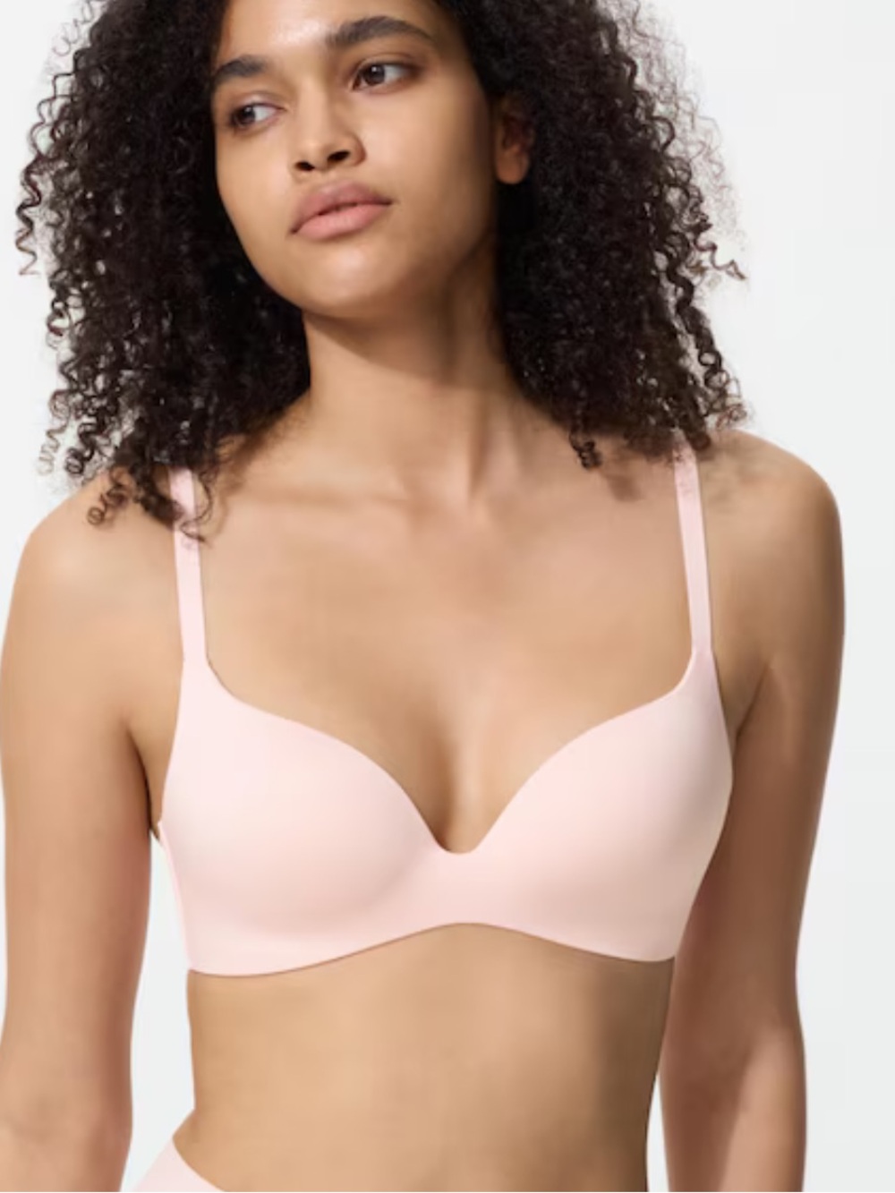 NWT Uniqlo Wireless Bra | 3D Hold Women’s SZ 34/36 B C in Pink